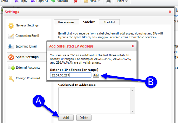 Adding an Email Address to KloudEmail using Professional Email Webmail Step 04
