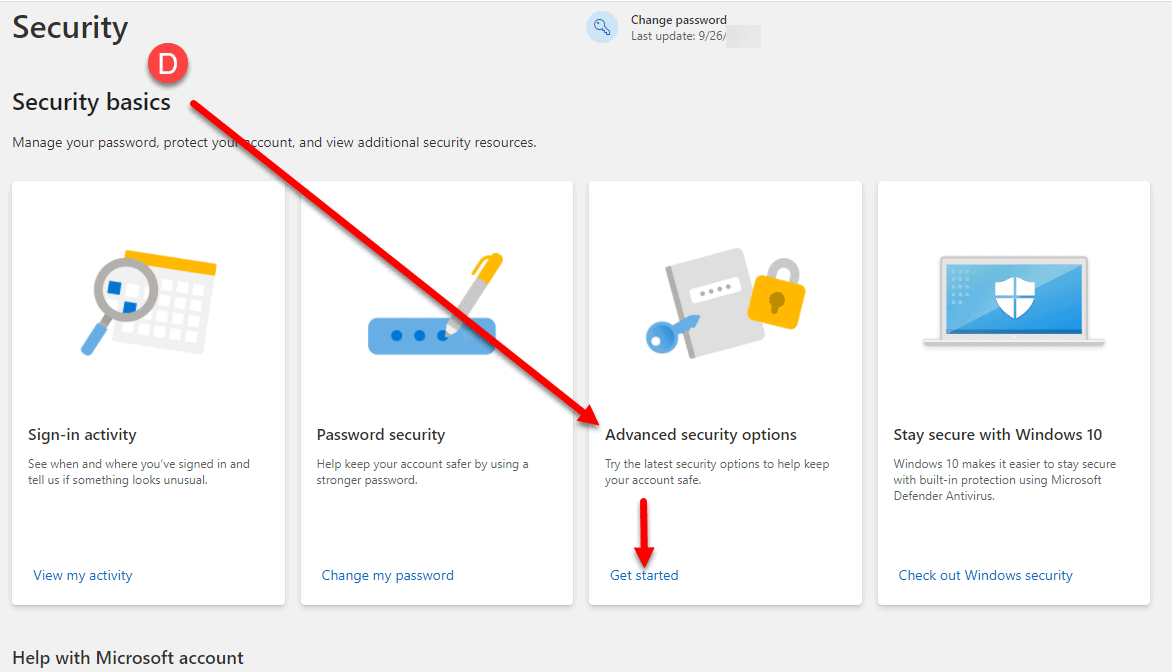 Outlook.com App Password Generation How To Step 4