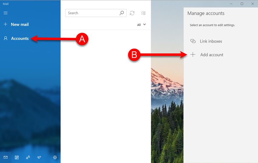 Adding KloudEmail Basic or Suite to Windows 10 Mail app Step 02