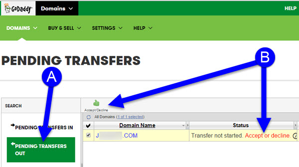 Transfering Your Domain Name from GoDaddy to KartHost Step 17