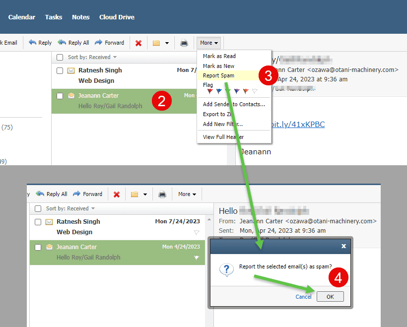 New AI Anti SPAM for KloudEmail Basic & KloudEmail Suite powered by Rackspace