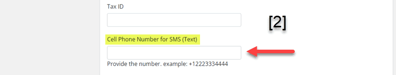 Step 2 Activating and Setting Automated Text Messages from KartHost Customer Center