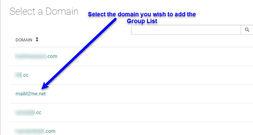 Adding a KloudEmail Group List Step 2