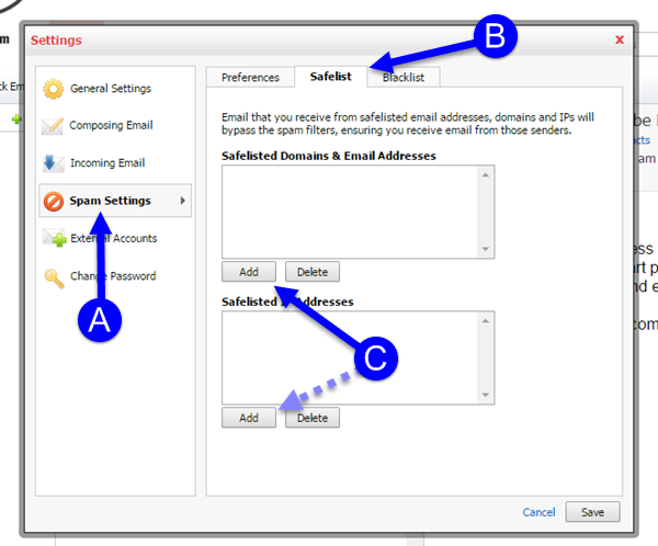 Adding an Email Address to KloudEmail using Professional Email Webmail Step 02