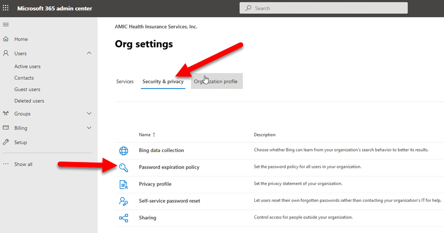 Resetting your O365 Exchange eMail Password Expiration Policy -  Knowledgebase - KartHost LLC