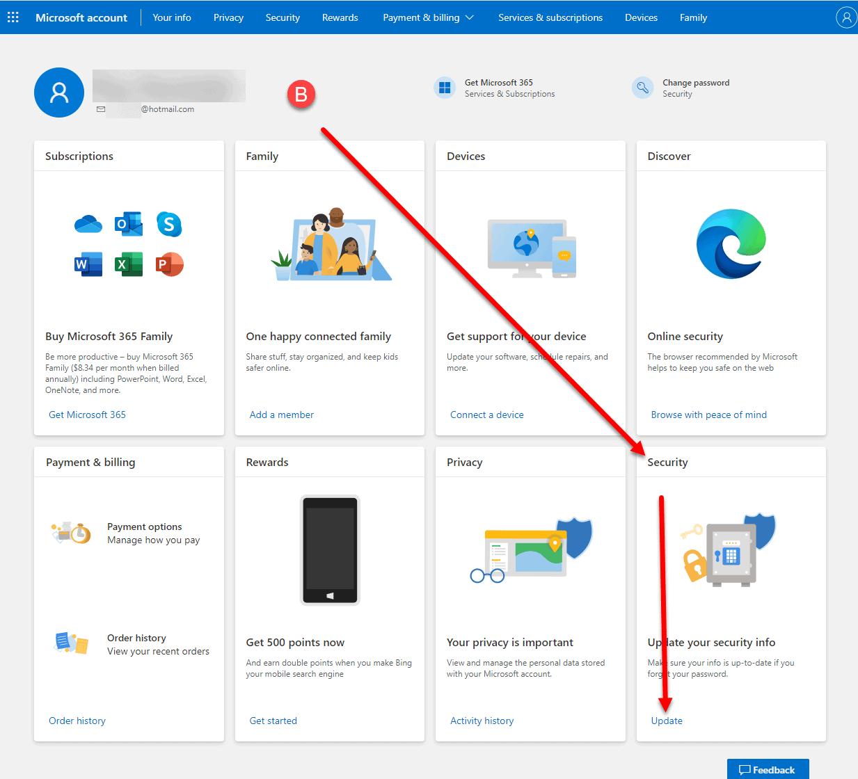 Outlook.com App Password Generation How To Step 2