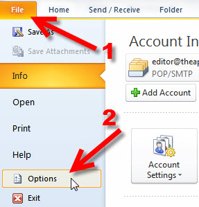 how to export contacts from outlook 2010 webmail