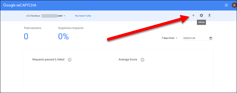 How to obtain your Google reCAPTCHA SITE and SECRET Keys Step 3