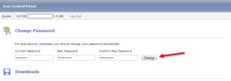 Step 2 To Change Your Password for Your Exchange Email Account using KartHostKloud Exchange