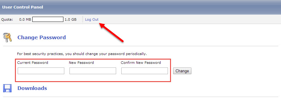 Step 3 To Change Your Password for Your Exchange Email Account using KartHostKloud Exchange