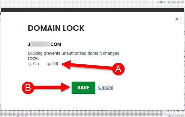 Transfering Your Domain Name from GoDaddy to KartHost Step 07