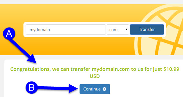 dtransfer domain to godaddy nameserver