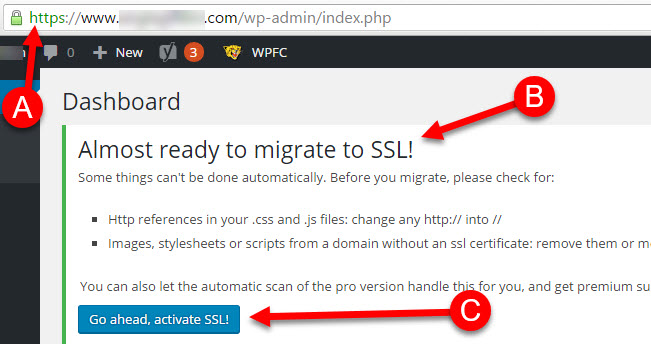 Setting Up the Really Simple SSL WP Plugin Step 3